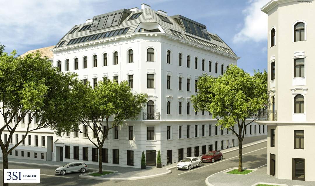 Baubewilligter Rohdachboden in beliebter und verkehrsberuhigter Lage nahe U3-Johnstraße und Hütteldorfer Straße