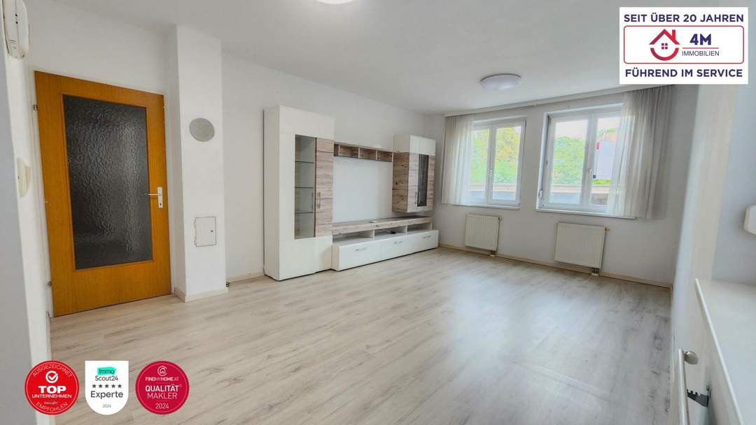 Gemütliche 3-Zimmer-Wohnung zwischen Stadt und Natur
