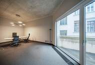 Topmodernes, loftartiges Open Space Büro auf zwei Ebenen mit Terrasse im Telegraf 7 zu mieten