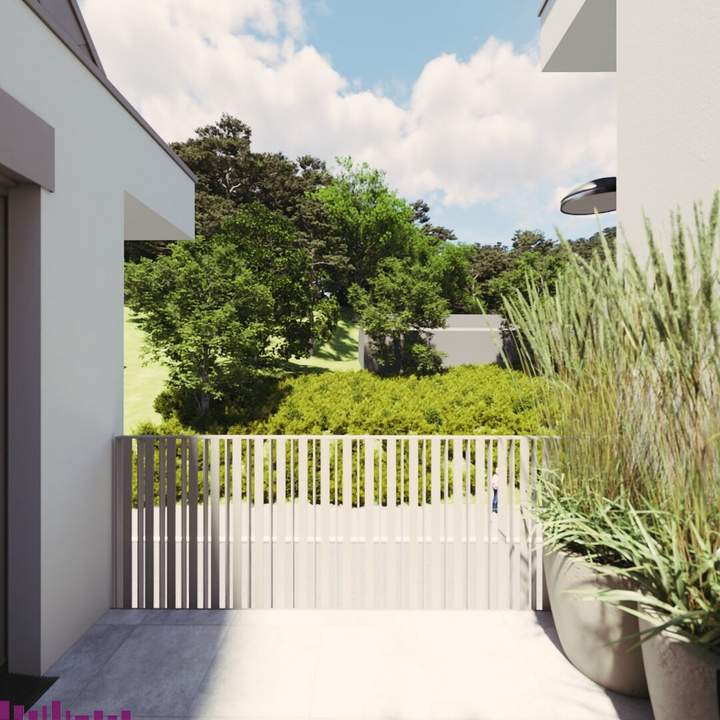 Abkühlen im hauseigenen Pool .... Ihre Traumwohnung mit Terrasse oder Garten und Fernblick Nähe Maurer Wald PROVISIONSFREI !!