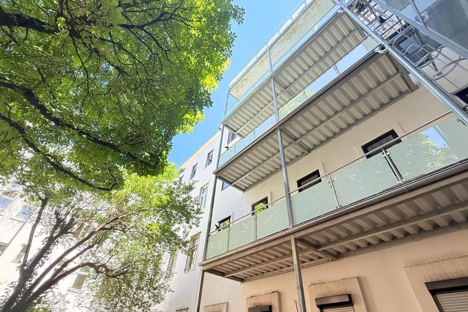 Zeitlose Altbauwohnung mit Balkon in Top-Lage nahe Augarten, Wohnung-kauf, 425.000,€, 1020 Wien 2., Leopoldstadt
