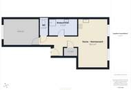 Moderne Wohnung zum Mieten mit Gartenblick