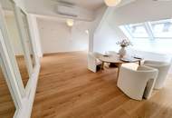 Stark reduziert - Stylischer Wohntraum im Dachgeschoss! Frisch saniert + Ruhelage + Traumhaftes Altbauhaus + Hofseitige Terrasse + U-Bahn ums Eck + Beste Infrastruktur und Anbindung!