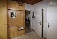 Gemütliches Landhaus mit Einliegerwohnung, geschützter Innenhof, Holzschuppen, Nebengebäude und Obstgarten, komplett eingezäunt, sofort zu beziehen