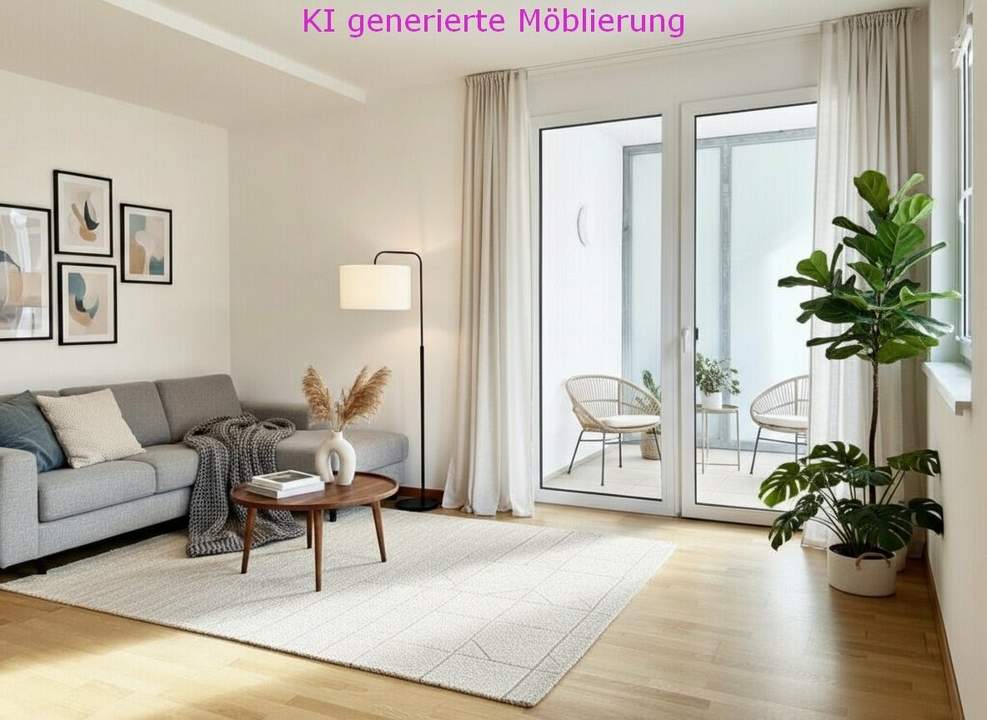 FAST WIE EIN ERSTBEZUG - Ost-West-Ausrichtung - Loggia und Balkon