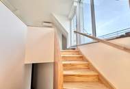 ERSTBEZUG! Exklusive lichtdurchflutete Dachgeschoss-Maisonette mit großzügigen Freiflächen und spektakulärem Weitblick ++ Luxuriöses Wohnen über den Dächern Wiens!