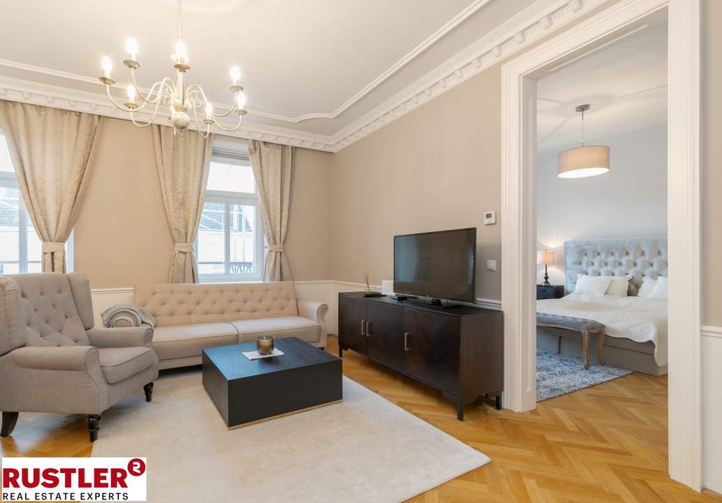 Stilvolle 3?Zimmer?Altbauwohnung mit zwei modernen Bädern in bester Lage im 18.Bezirk