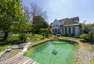 Mediterranes Wohngefühl im Weinviertel – Traumhaus mit Naturpool &amp; Weitblick