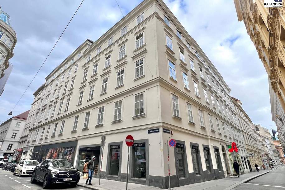 360° TOUR // GESCHÄFTSLOKAL im ZENTRUM, Gewerbeobjekt-miete, 7.682,40,€, 1010 Wien 1., Innere Stadt