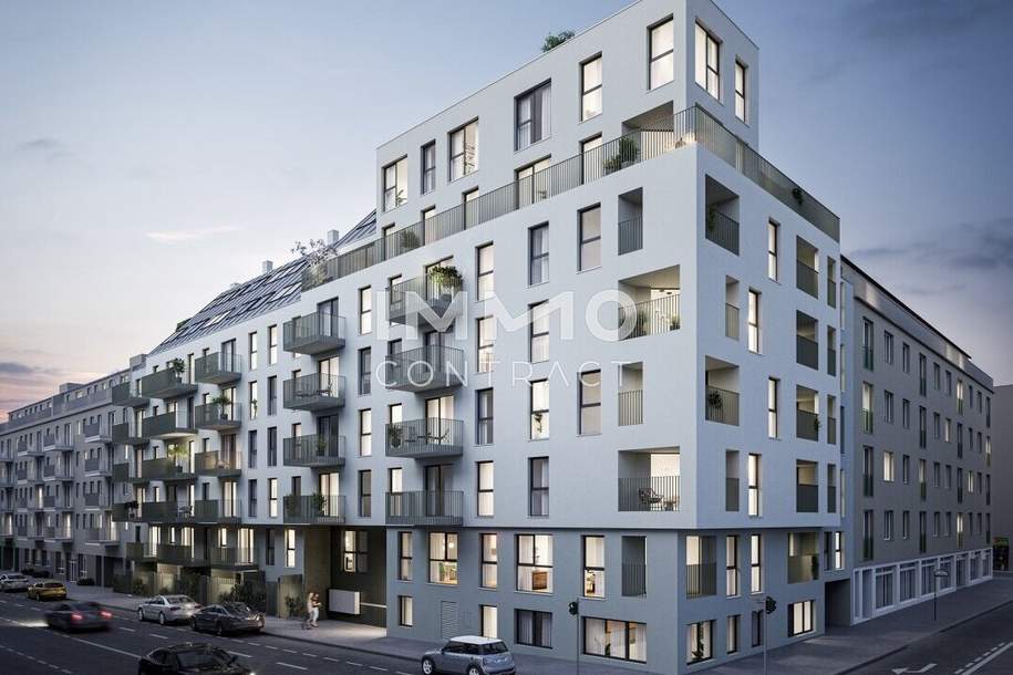 Helles 3-Zimmer-Erstbezugsatelier in Toplage – perfekt für Praxis oder Büro, Gewerbeobjekt-kauf, 299.100,€, 1120 Wien 12., Meidling