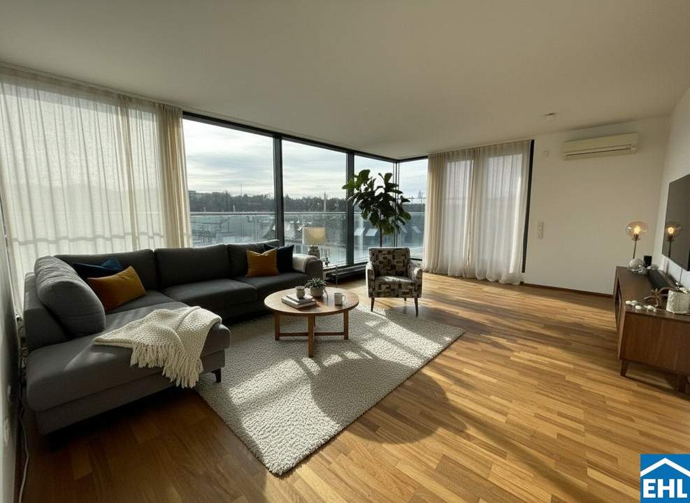 Exklusive Dachgeschosswohnung mit mehreren Terrasse in Döbling!