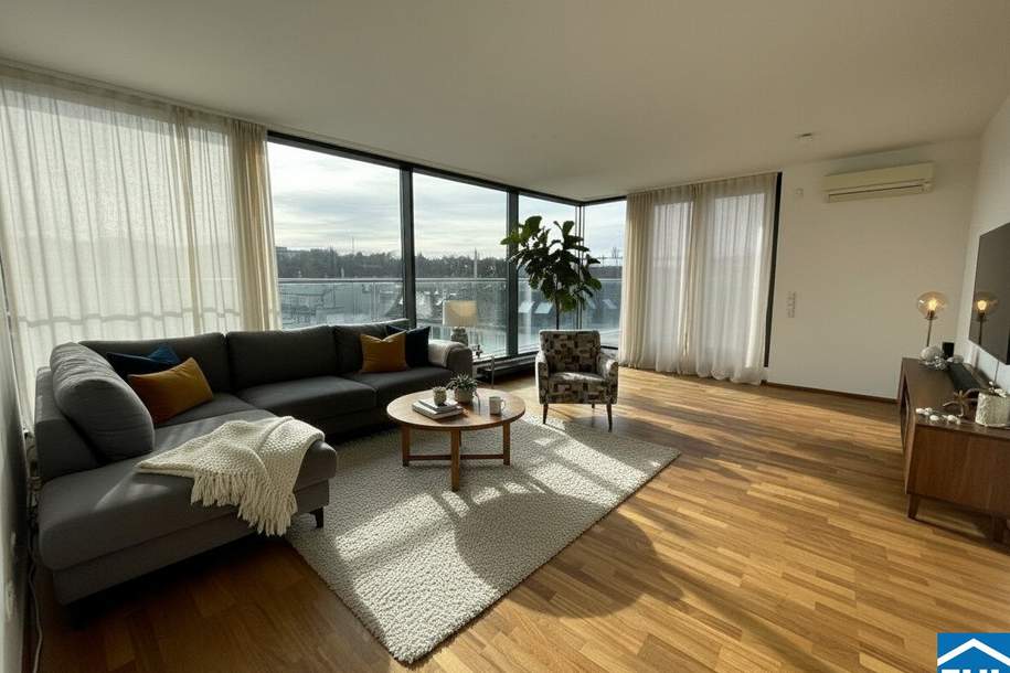 Exklusive Dachgeschosswohnung mit mehreren Terrasse in Döbling!, Wohnung-miete, 3.295,00,€, 1190 Wien 19., Döbling