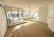 Sonnige Dachmaisonette mit Sonnenterrasse & Klimaanlage beim Kutschkermarkt 1180 Wien