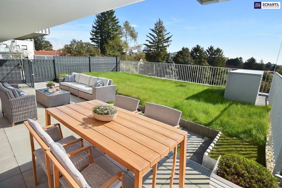 Geniale Gartenwohnung mit Fernblick - vier Zimmer - über 90 m² Freifläche und perfektem Grundriss!, Wohnung-miete, 3.066,90,€, 1120 Wien 12., Meidling