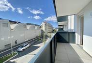 Perfekt geschnittene 2-Zimmer-Wohnung mit Balkon und Gemeinschafts-Dachterrasse