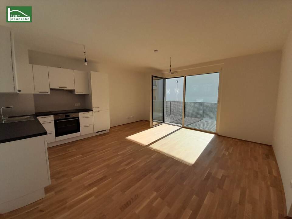 Gut geschnittene 2-Zimmer-Wohnung mit gemütlicher Freifläche im Karmeliterhof - Moderner Wohnkomfort im Herzen der Landeshauptstadt!