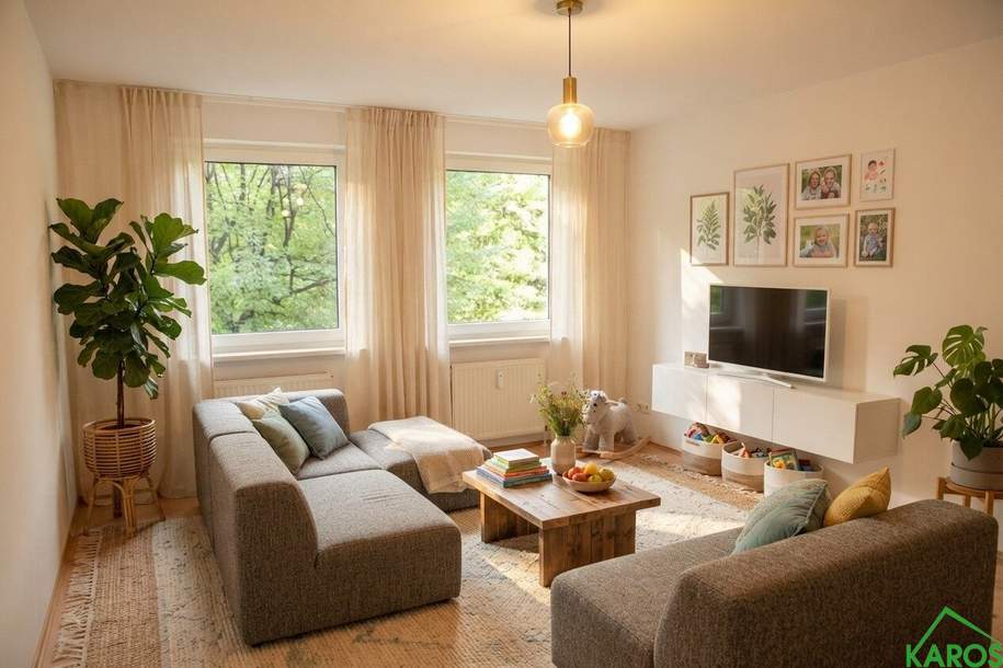 HELLER 3-ZIMMER-FAMILIENHIT!!!, Wohnung-miete, 1.391,27,€, 1100 Wien 10., Favoriten