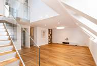 moderne Dachgeschoss Wohnung mit Klimaanlage und Terrasse beim Belvedere