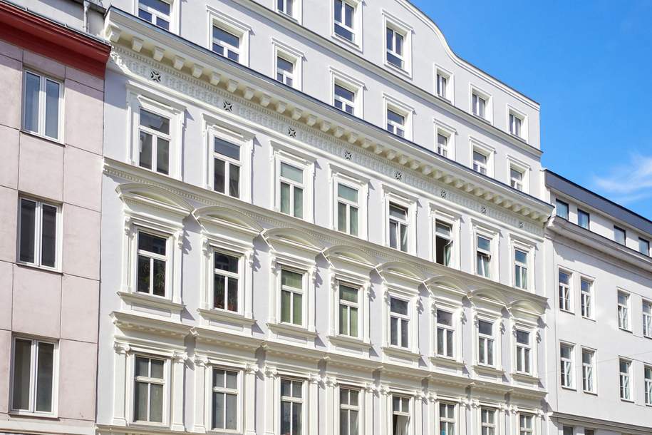 Smartes City-Apartment im Dachgeschoss – Altbauflair trifft modernes Design nahe U4 Pilgramgasse, Wohnung-kauf, 299.000,€, 1050 Wien 5., Margareten