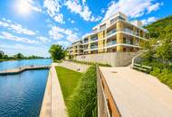 EXKLUSIVES WOHNEN AM WASSER: Fußbodenheizung & Kühldecke I waterline mit Badesteg I Sauna & Fitnessraum I Concierge Service I Luftwärmepumpe