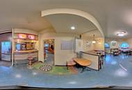 ''Gut eingeführtes Cafe''