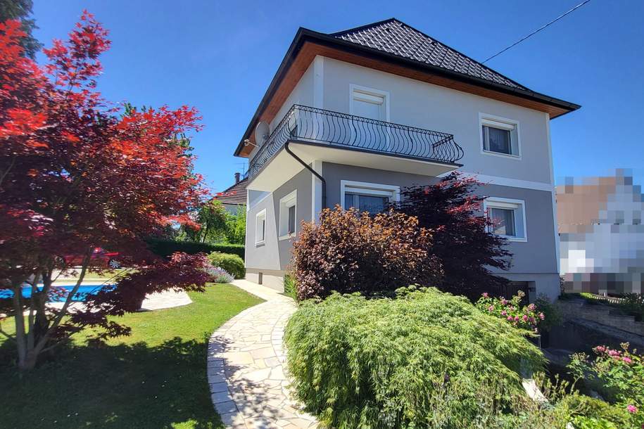 Saniertes Wohnhaus mit tollem Garten und Doppelgarage!, Haus-kauf, 499.000,€, 4522 Steyr-Land
