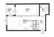 5m² Loggia - Nachmittagssonne - ruhiger Innenhof!!!