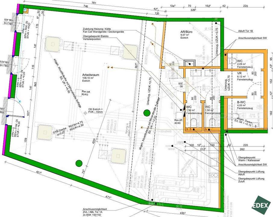 Erstbezug | Moderne Gewerbefläche im neuen Stadtquartier „An der Schanze“ – ideal für Ordinationen, Therapie &amp; Gesundheitsdienstleistungen