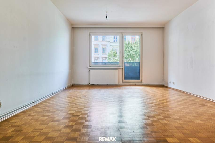 2-Zimmer-Stadtwohnung mit Loggia und Balkon in Praterstraße, Wohnung-kauf, 269.000,€, 1020 Wien 2., Leopoldstadt