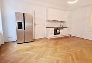 AUGARTEN-NÄHE, 48 m2 Altbau, Wohnküche, 1 Zimmer, Wannenbad, Parketten, 2. Liftstock, Rembrandtstraße