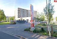 Sicherer heller Tiefgaragenstellplatz, direkt unter dem Einkaufszentrum Forum OED und dem ÄRZTEZENTRUM OED!