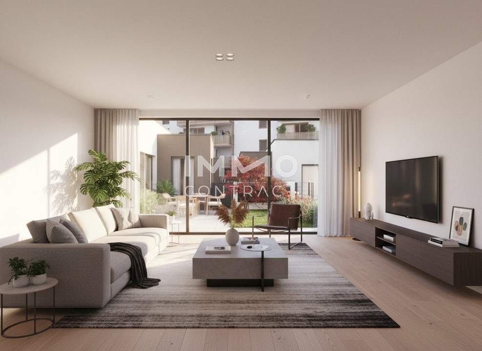 Ideale Investmentwohnung: 2-Zimmer-Gartenwohnung im Erstbezug