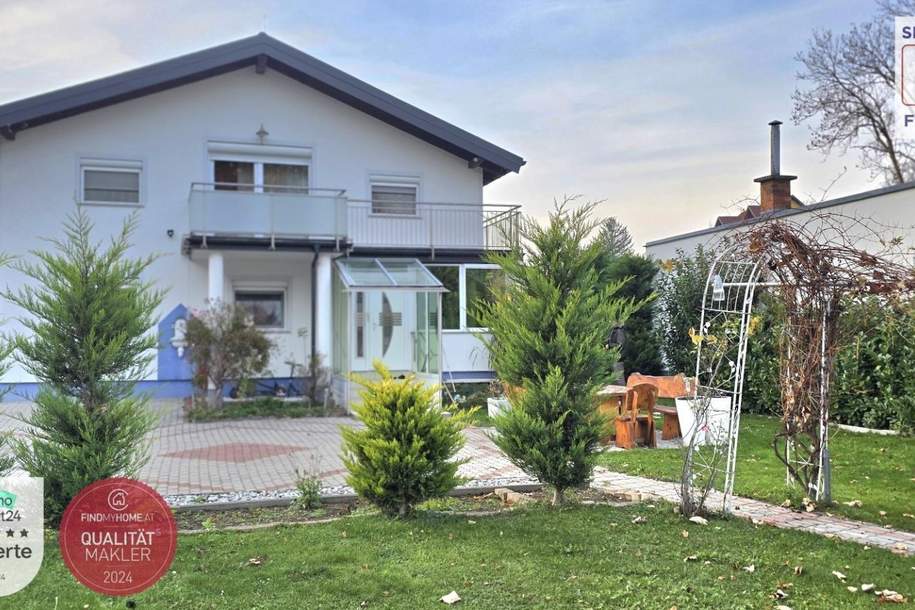 NEUE PREIS !!!!! Einfamilienhaus mit Swimmingpool und großem, gepflegtem Garten, zentral gelegen in Mauerbach., Haus-kauf, 749.000,€, 3001 Sankt Pölten(Land)