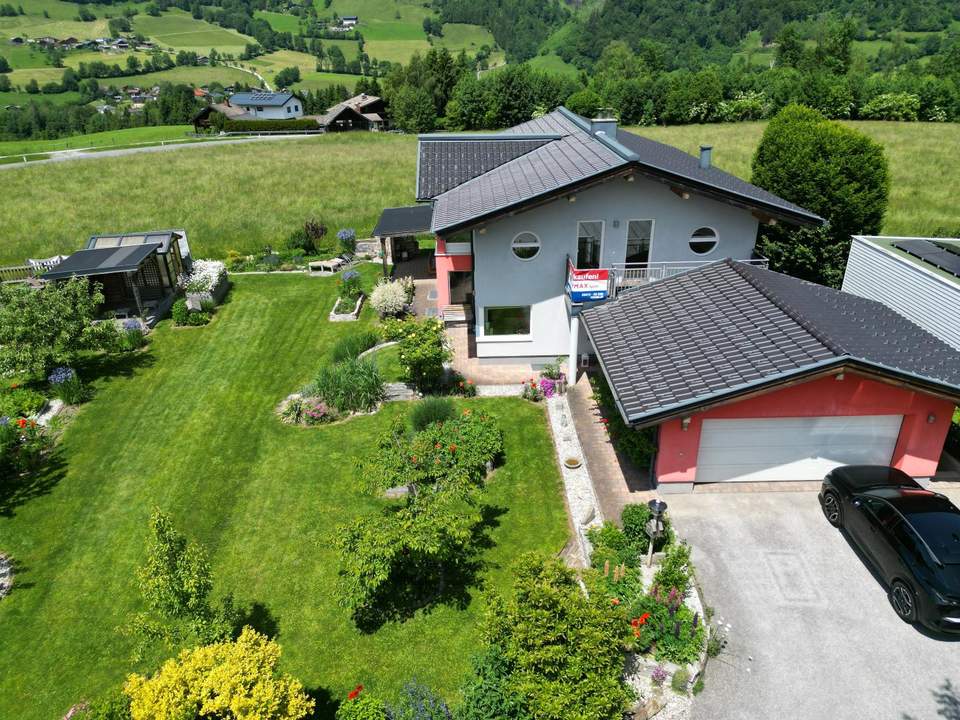 "GOLDen - EGG“ – Einfamilienhaus mit idyllischem Garten mit floraler Vielfalt in Goldegg!