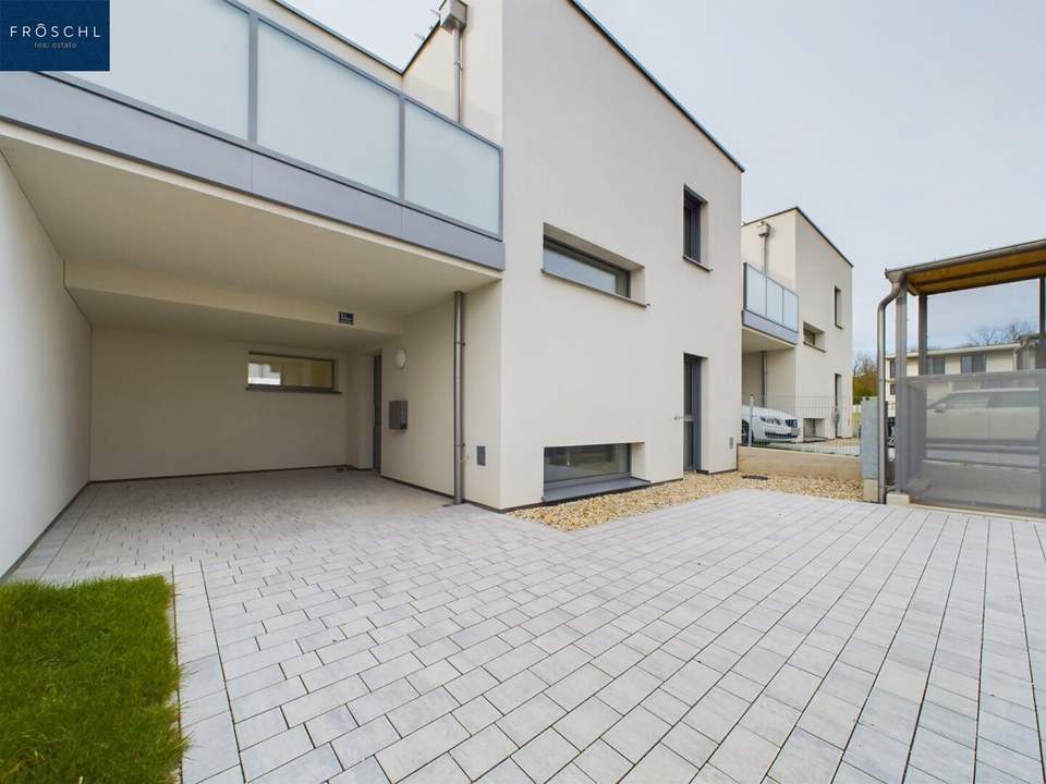 KÄUFERPROVISIONSFREI - Wolkersdorf - TOP Reihenhaus FH 4 mit herrlichem Garten - klimaaktiv GOLD-Haus