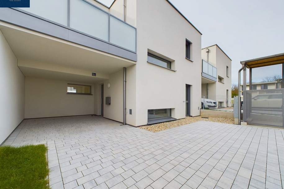 KÄUFERPROVISIONSFREI - Wolkersdorf - TOP Reihenhaus FH 4 mit herrlichem Garten - klimaaktiv GOLD-Haus, Haus-kauf, 699.000,€, 2120 Mistelbach