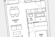 ++MOLLARD 50++ Großartige 2-Zimmer-Wohnung mitten im Herzen der Stadt (1/5)