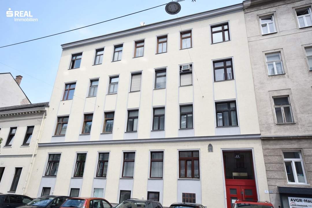 Kaisermühlen - Sanierungsobjekt - 32 m² Altbauwohnung nahe Gänsehäufel