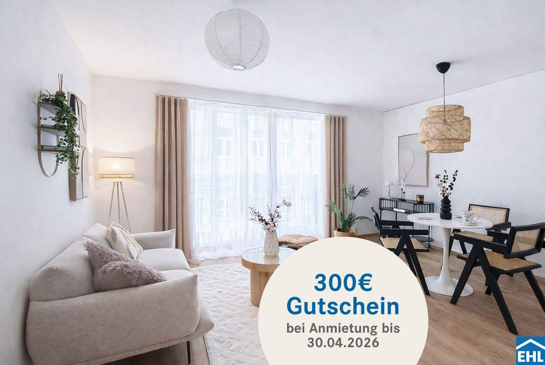 Jetzt zugreifen: 300 € Gutschein zur Miete