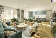 Innen Cosy - Außen WOW! Kompakte Kleinwohnung mit großem Balkon! 2 Zimmer + Hochwertige Ausstattung + Ideale Infrastruktur + Garage + Ein neues Lebebsgefühl!