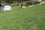 Baugrund in sonniger Süd-West-Hanglage