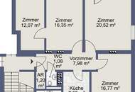 4-Zimmer-Wohnung mit Balkon