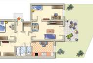 "4 Zimmer mit Garten und PKW Stellplatz"