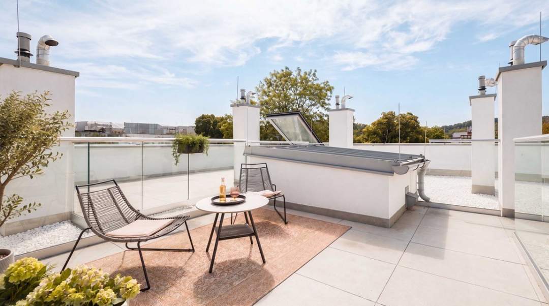 WUNDERSCHÖN ++ DREI Zimmer mit DACHTERRASSE