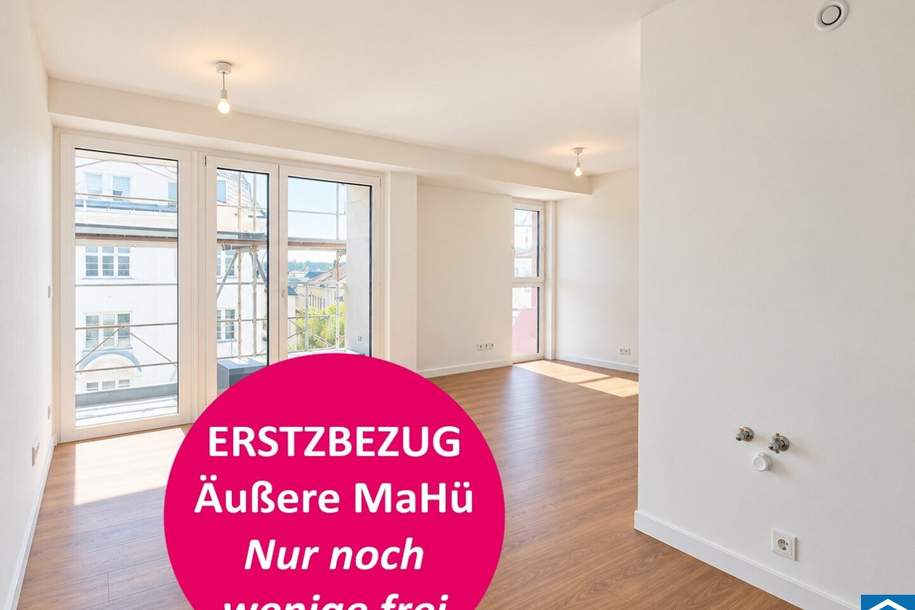 Wiener Stadtoase – Nachhaltiger Wohnkomfort an der Äußeren Mariahilfer Straße, Wohnung-miete, 1.120,00,€, 1150 Wien 15., Rudolfsheim-Fünfhaus