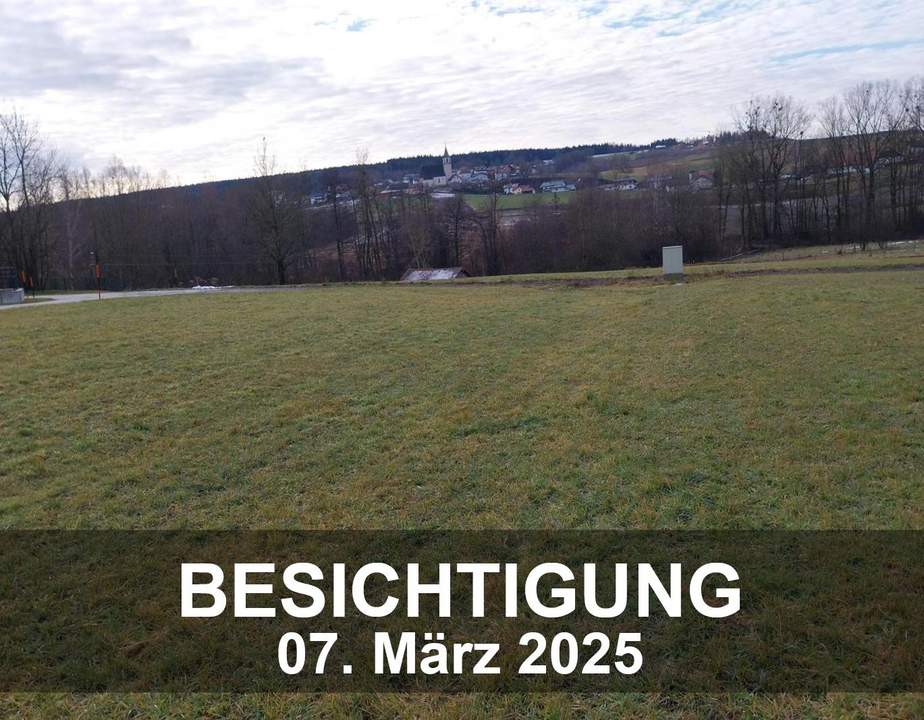 Baugrund in Neubausiedlung