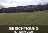 Baugrund in Neubausiedlung