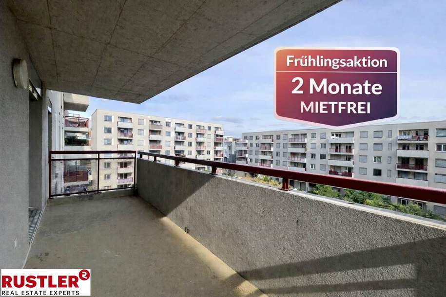 Special-Deal: 2 MONATE MIETFREI - 3-Zimmer-Wohnung mit Balkon, Wohnung-miete, 908,97,€, 8020 Graz(Stadt)
