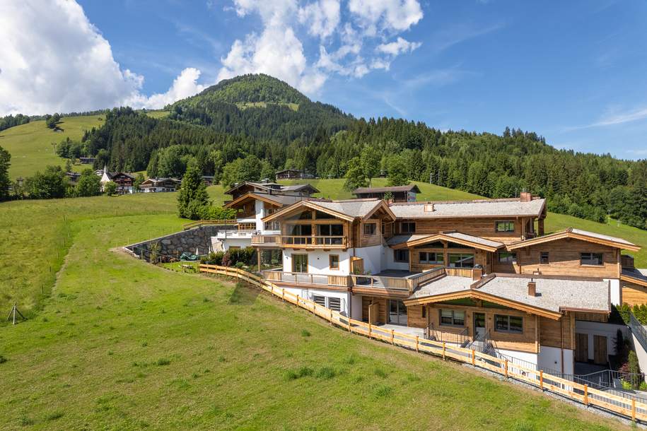 Neubau: Chalet "Brixental" an der Skiwiese in bester Panoramalage - Kirchberg in Tirol, Wohnung-kauf, 4.600.000,€, 6365 Kitzbühel