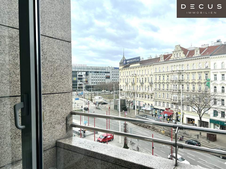 | NÄHE WESTBAHNHOF | Neubaubüro mit BALKON | direkt an der MAHÜ